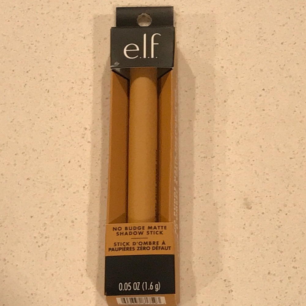 FREE GWP New e.l.f. Vintage Suede No Budge Matte Shadow Stick